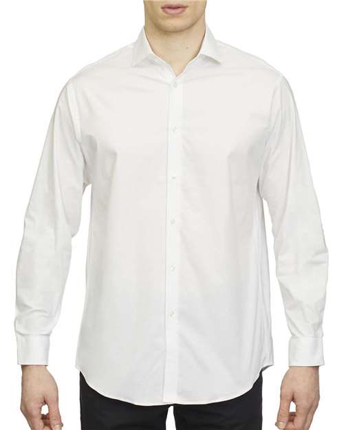 18CC108 Calvin Klein Long Sleeve Cotton Stretched Shirt