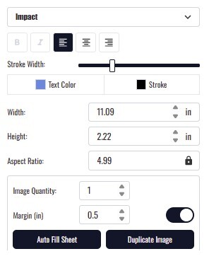 Add Text tool
